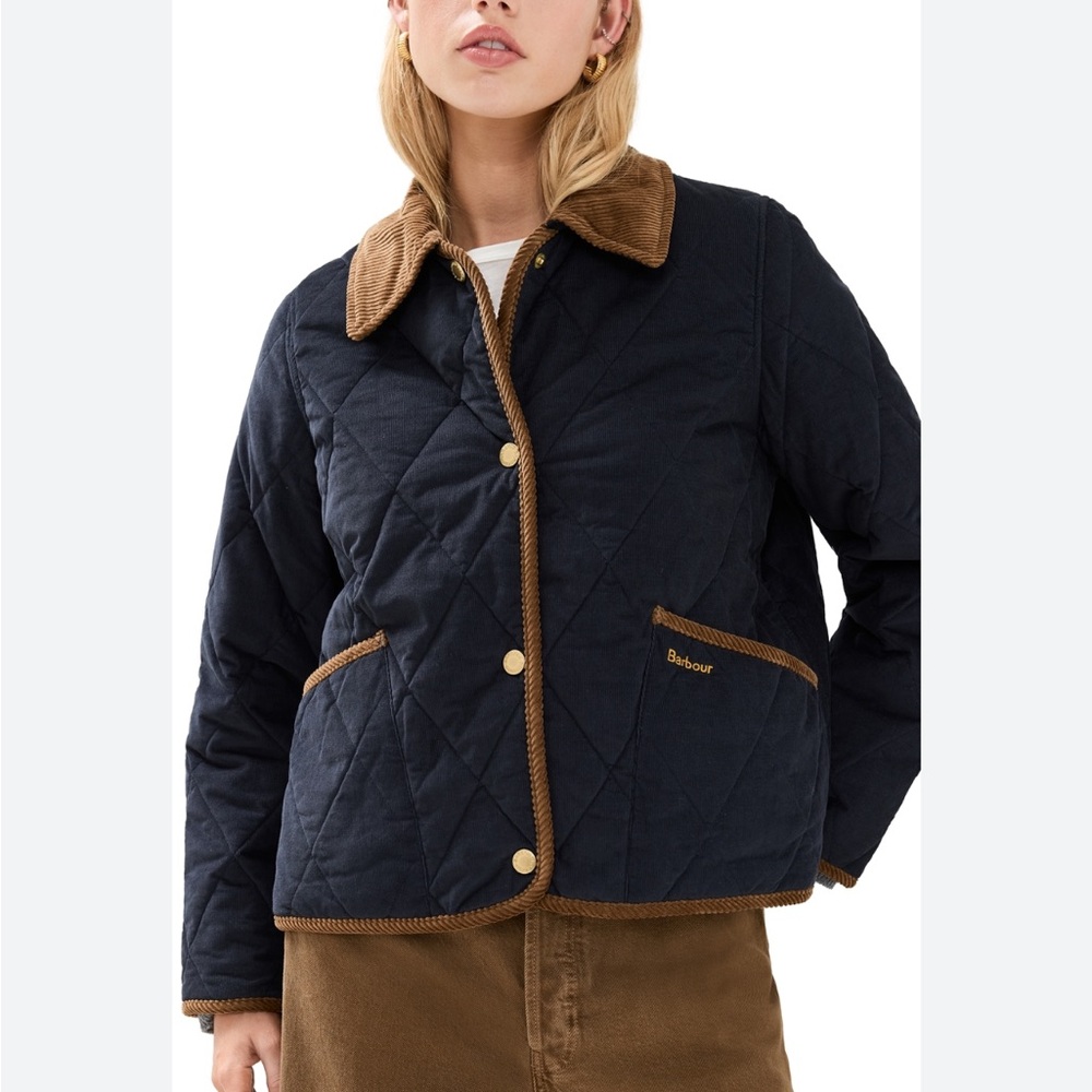 Barbour Emilia Quilted Jacket size 6 - Picture 4 of 6